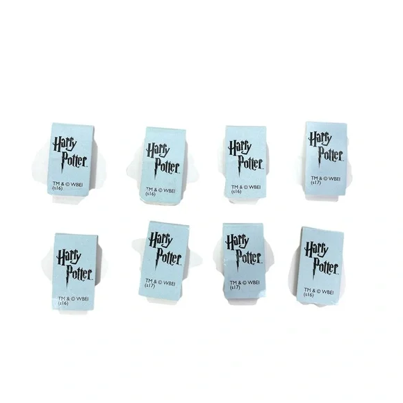 Harry Potter Lots of 8 Magnetic Cartoon Character Bookmarks - Picture 2 of 9